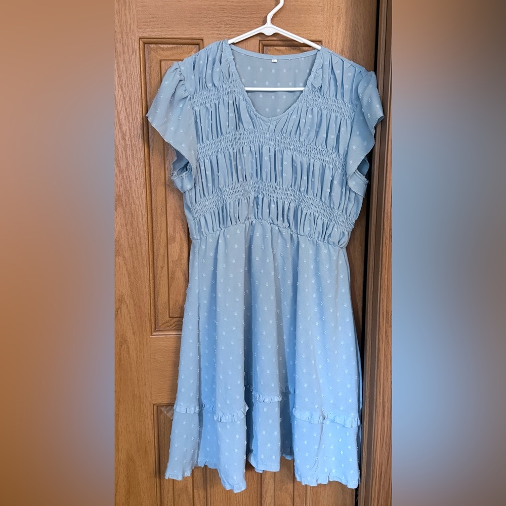 Light Blue Kids Dress